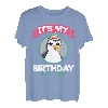 Its My Birthday Its Party Time Süße Geburtstags-Schnee-Pinguine T-Shirt