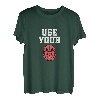 Satire Sarkastischer Spott Aussage Benutze dein Hirn T-Shirt