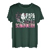 Alles Gute Papa wünscht dir deine beste Schwimmerin Vatertag T-Shirt