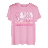 Alles Gute Papa wünscht dir deine beste Schwimmerin Vatertag T-Shirt