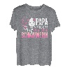 Alles Gute Papa wünscht dir deine beste Schwimmerin Vatertag T-Shirt