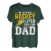 Herren My Favorite Hockey Player Call Me Dad Funny Ice Hockey Dad T-Shirt