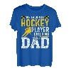 Herren My Favorite Hockey Player Call Me Dad Funny Ice Hockey Dad T-Shirt