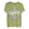Herren Papitän | Papa und Kapitän Lustiges Anker Motiv Vatertag T-Shirt