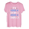Herren I'm David Doing David Things Vornamen Spruch Geschenk T-Shirt