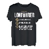 Lokführer Geschenk-Idee Lustiges Zug Eisenbahn Beruf Shirt