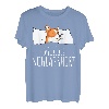Offizielles Schlafshirt Corgi Hunde Schlafanzug T-Shirt
