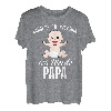 Herren Ich Werde Papa Lustig Schwangerschaft Spruch Werdender Vater T-Shirt