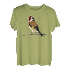 Stieglitz Vogel Singvogel Vogelfreund Ornithologe Biologe T-Shirt