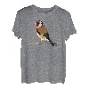 Stieglitz Vogel Singvogel Vogelfreund Ornithologe Biologe T-Shirt