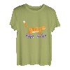 Katze Inline Skates Skatercat Skater Rollschuhe Geschenk T-Shirt