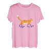 Katze Inline Skates Skatercat Skater Rollschuhe Geschenk T-Shirt