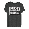 Black White Party Techno Rave Feier Spruch - Nase Voll T-Shirt