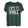 Black White Party Techno Rave Feier Spruch - Nase Voll T-Shirt