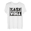 Black White Party Techno Rave Feier Spruch - Nase Voll T-Shirt