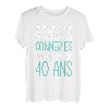 Geschenk zum Geburtstag, 40. Geburtstag, Geschenkidee für Herren und Damen T-Shirt