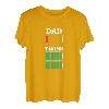 Herren Vater Zwillinge Vater von Zwillingsvater Zwillingsvater Neuer Vater Niedriger Batteriestand T-Shirt