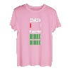 Herren Vater Zwillinge Vater von Zwillingsvater Zwillingsvater Neuer Vater Niedriger Batteriestand T-Shirt