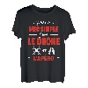 Herren Apero T-Shirt, Humor, Herren, Mec Simple Drone FPV, Freizeit T-Shirt