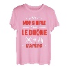 Herren Apero T-Shirt, Humor, Herren, Mec Simple Drone FPV, Freizeit T-Shirt