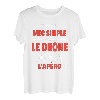 Herren Apero T-Shirt, Humor, Herren, Mec Simple Drone FPV, Freizeit T-Shirt