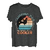 Boulder Papa wie ein normaler Vater nur cooler Klettern T-Shirt