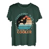 Boulder Papa wie ein normaler Vater nur cooler Klettern T-Shirt