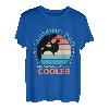 Boulder Papa wie ein normaler Vater nur cooler Klettern T-Shirt