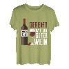 50. Geburtstag Jahrgang 1971 Wein Spruch T-Shirt