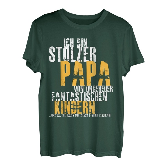 Herren Vatertagsgeschenk tshirt Papa Spruch Vatertag shirt Vater T-Shirt