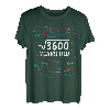 Quadratische Wurzel von 3600 60. Geburtstag, lustige Mathematik-Geburtstagsparty T-Shirt