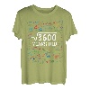 Quadratische Wurzel von 3600 60. Geburtstag, lustige Mathematik-Geburtstagsparty T-Shirt