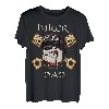 Biker Dad Deko Motiv für Motorradfahrer Vater Motorrad T-Shirt