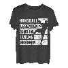 Handball Legenden sind im Januar geboren Jungs Geburtstag T-Shirt
