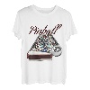 Flipper Pinball Retro Gamer Arcade Automat Spielautomat USA T-Shirt