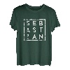 Sebastian Minimalismus T-Shirt