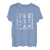 Sebastian Minimalismus T-Shirt