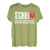 Schei Encoding Weihnachts Geschenk Lustiges Itler Nerd Shirt T-Shirt