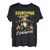 Feuerwehrmann Vater Ehemann Feuerwehr Feuer Männer T-Shirt