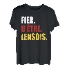 Geschenk für Fans von Lensois Fußball Lens Humor T-Shirt