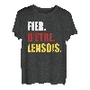 Geschenk für Fans von Lensois Fußball Lens Humor T-Shirt