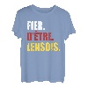 Geschenk für Fans von Lensois Fußball Lens Humor T-Shirt