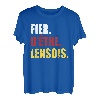 Geschenk für Fans von Lensois Fußball Lens Humor T-Shirt