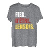 Geschenk für Fans von Lensois Fußball Lens Humor T-Shirt