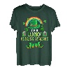 Ich bin ein glücklicher Englischlehrer Symbol für den St. Patrick's Day-Lehrer T-Shirt