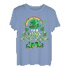 Ich bin ein glücklicher Englischlehrer Symbol für den St. Patrick's Day-Lehrer T-Shirt