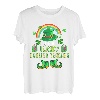 Ich bin ein glücklicher Englischlehrer Symbol für den St. Patrick's Day-Lehrer T-Shirt