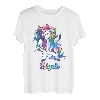 LIYAH Einhorn Geschenke für Mädchen Geburtstagsgeschenk für Frauen T-Shirt
