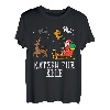 Katzen für alle Weihnachtsmann lustig weihnachten T-Shirt