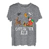 Katzen für alle Weihnachtsmann lustig weihnachten T-Shirt